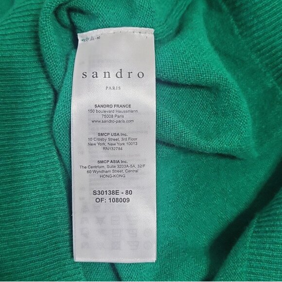 Sandro Wool and cashmere sweater T0/S-XS - Picture 12 of 12